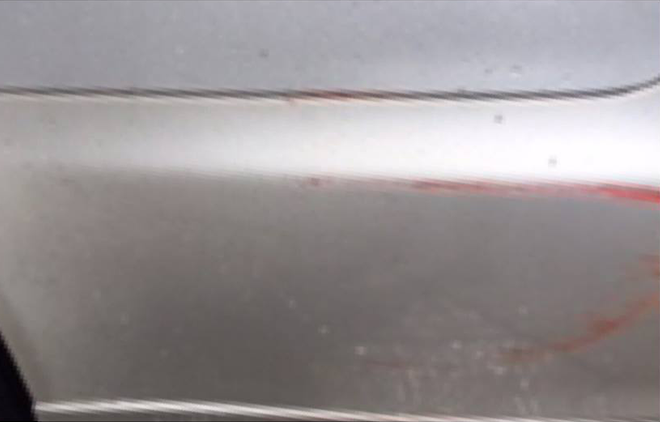 Car dent repair before Car dent repair before