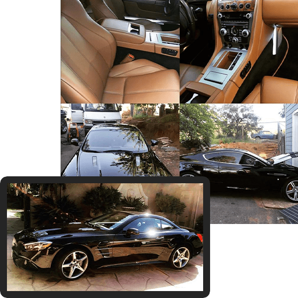 Interior and Exterior detailing before and after