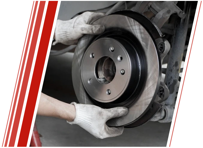 Mechanic Replacing Car Brake