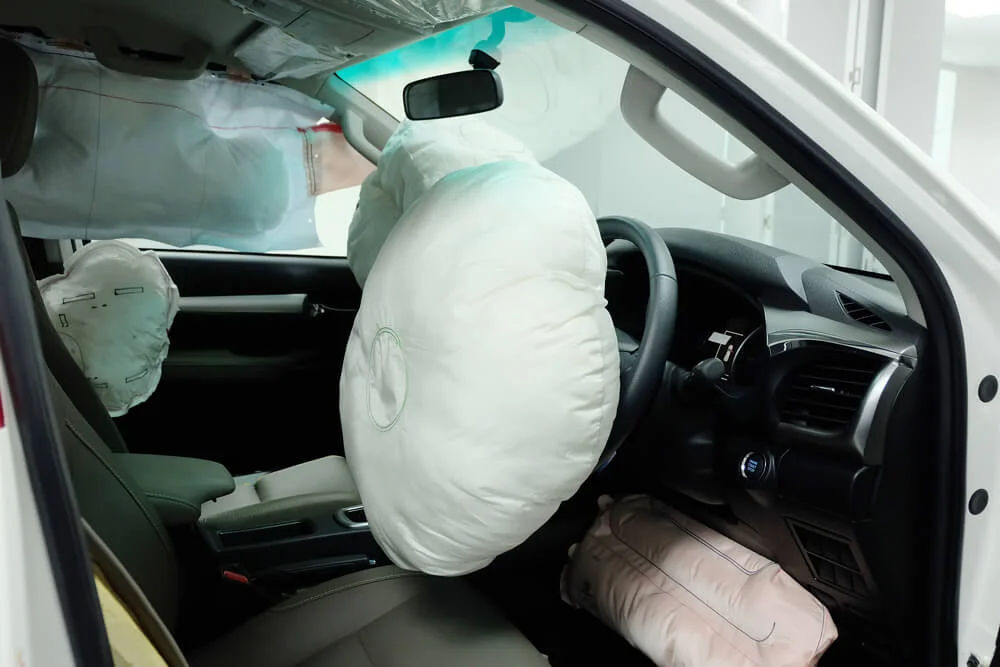 Air bags, Passive Safety Features.
